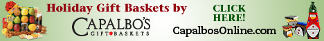 Holiday Fruit Baskets at Capalbosonline.com